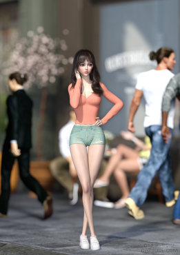 街拍_DAZ3D下载站