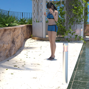 3月21日中午，我在赤道看影子_DAZ3D下载站