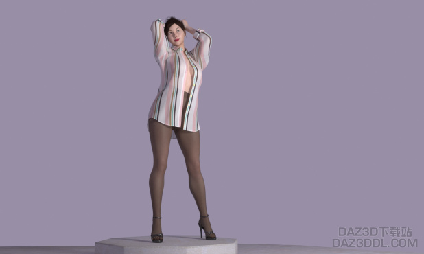 衬衫衣服_DAZ3D下载站