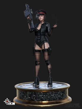 莫妮卡_DAZ3D下载站