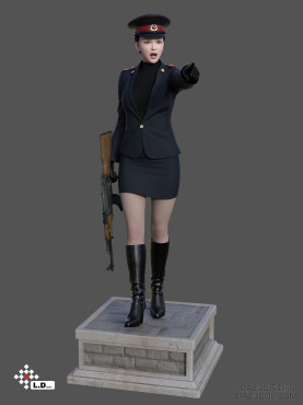 喀秋莎_DAZ3D下载站