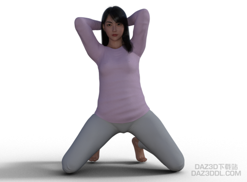 喜欢的可以看看以前的作品 这个是应要求调亮一点_DAZ3D下载站