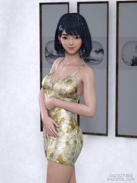 这丝绸短裙怎么样_DAZ3D下载站