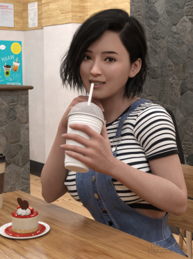Coffee break_DAZ3D下载站