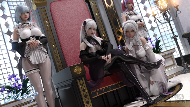 晒晒图_DAZ3D下载站