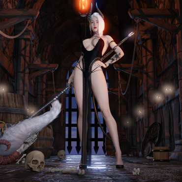 女战士_DAZ3D下载站
