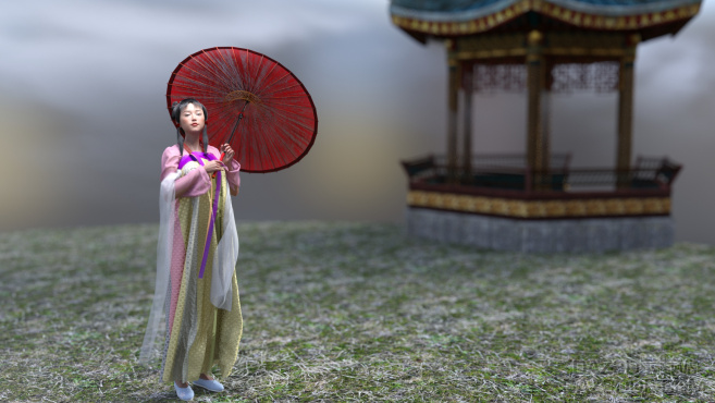 国风_DAZ3D下载站