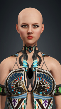 自己做的 一些角色_DAZ3D下载站