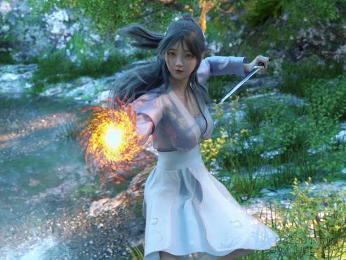 看招！_DAZ3D下载站