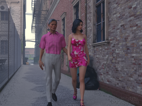 一起逛街_DAZ3D下载站