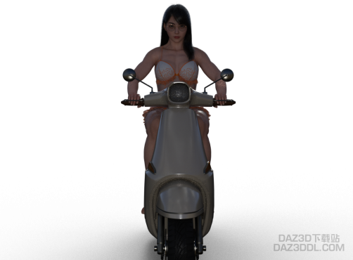 来个摩托车_DAZ3D下载站