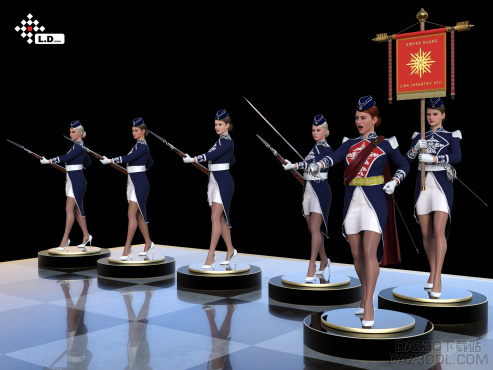 棋盘2_DAZ3D下载站