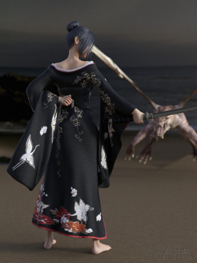 新手制作：最后的武士_DAZ3D下载站