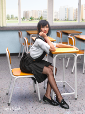 同桌的她_DAZ3D下载站