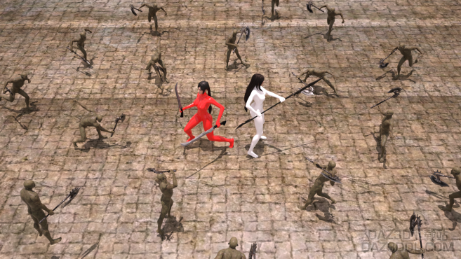 fighting orcs_DAZ3D下载站