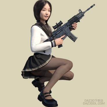 黑丝JK_DAZ3D下载站