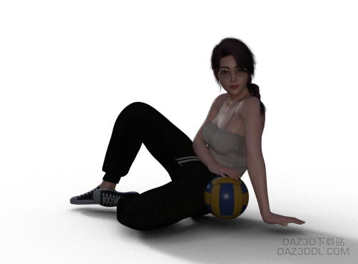 来两张 排球_DAZ3D下载站