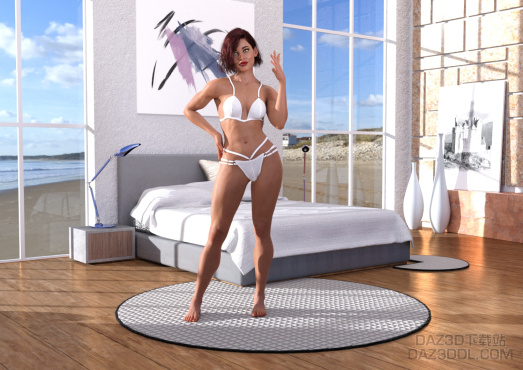 Beach house_DAZ3D下载站