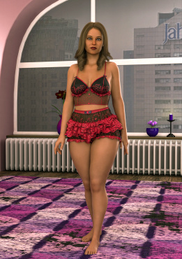 Lingerie room Tzuna 1._DAZ3D下载站
