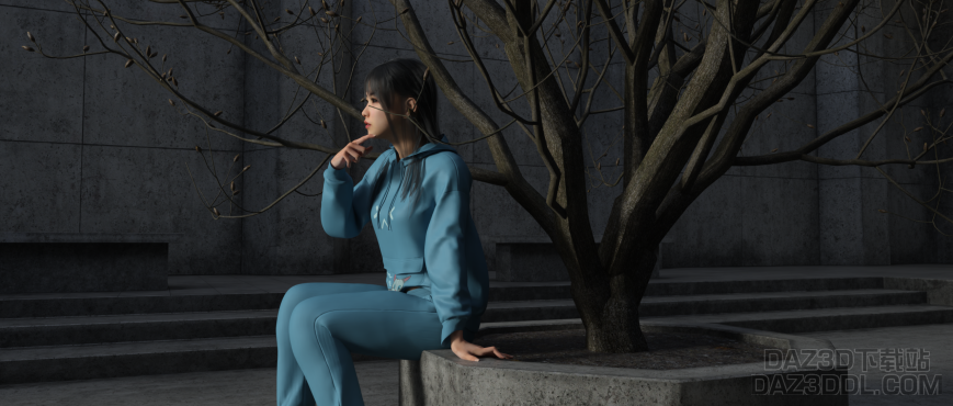 等待春天_DAZ3D下载站
