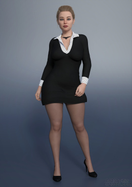 tzuna 9 to 5_DAZ3D下载站