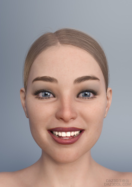 tzuna smile_DAZ3D下载站