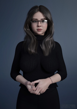 cute girl_DAZ3D下载站