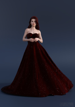 gown_DAZ3D下载站