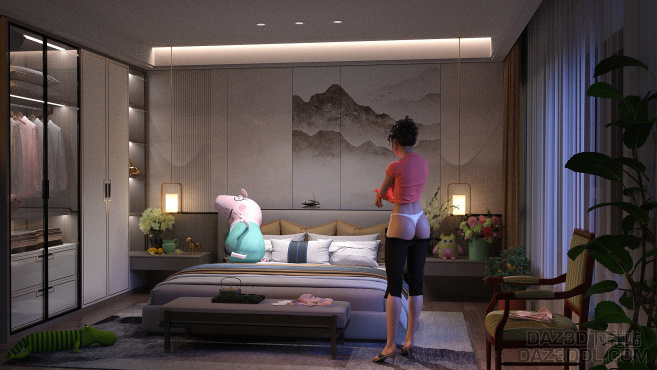 ■■■  夜.迷醉_DAZ3D下载站
