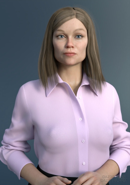 blonde libary2_DAZ3D下载站