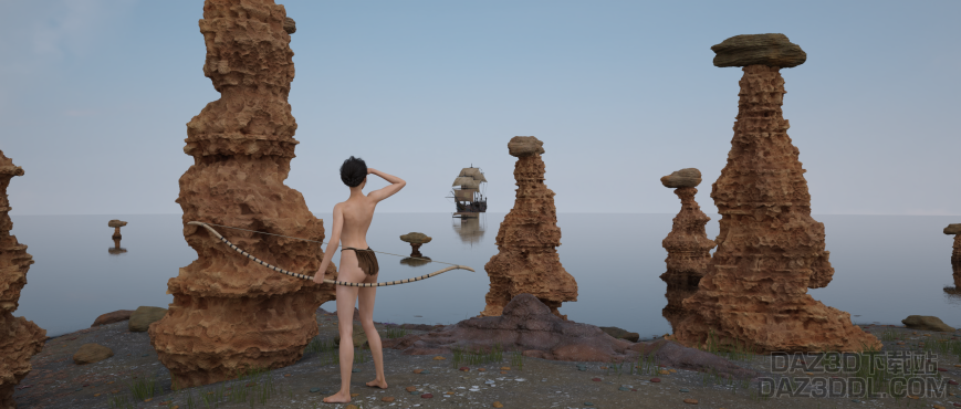 眺望_DAZ3D下载站
