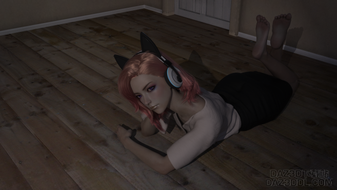 趴地上_DAZ3D下载站