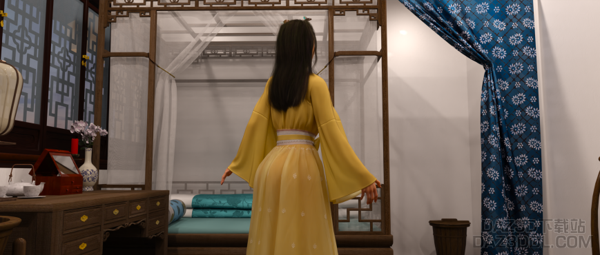 试试汉服_DAZ3D下载站