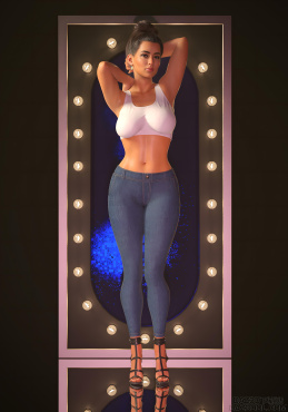 蓝水晶_DAZ3D下载站