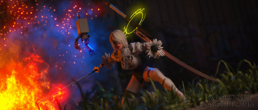 2B？_DAZ3D下载站