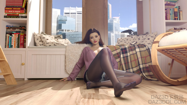 深蓝袜子_DAZ3D下载站