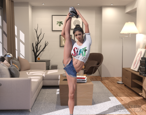 如果我做你的女朋友，你每天几点回家_DAZ3D下载站