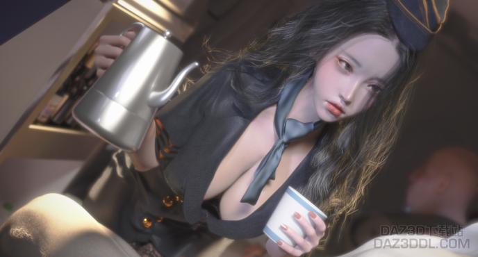 Coffee or tea?_DAZ3D下载站