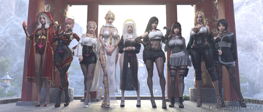 嗮个大活_DAZ3D下载站