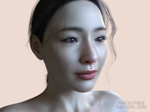 G8F模型皮肤效果测试_DAZ3D下载站