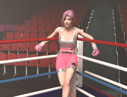 女拳击手_DAZ3D下载站