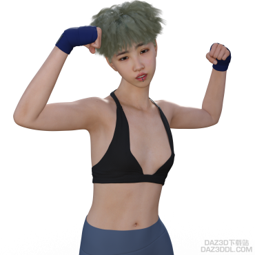 女子格斗家_DAZ3D下载站