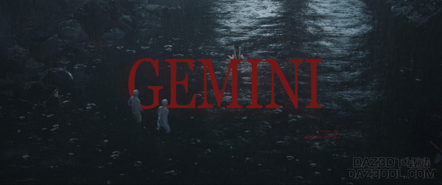 DAZ配合UE5练习短片《Gemini》_DAZ3D下载站