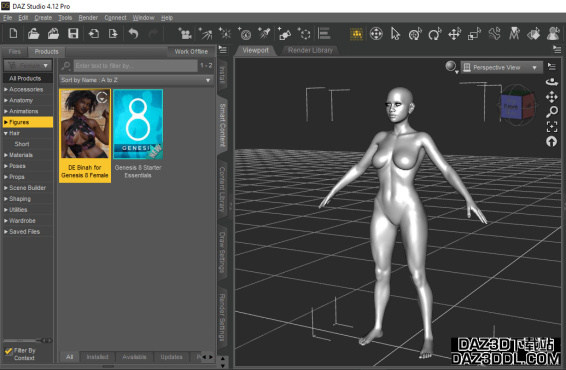 Daz转化到Blender：逐步教程[2022]_DAZ3D下载站