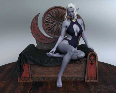暗光精灵（实验作）_DAZ3D下载站