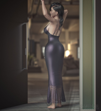 伸懒腰_DAZ3D下载站