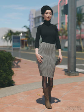都市丽人_DAZ3D下载站