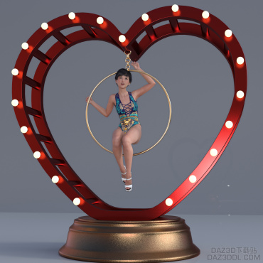 游乐园   嘿嘿嘿_DAZ3D下载站