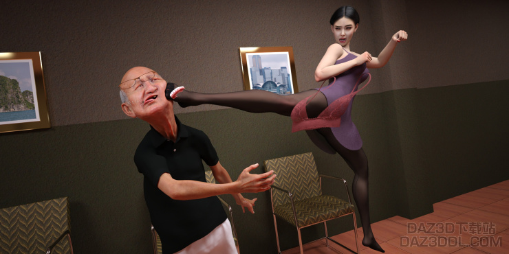 老匹夫_DAZ3D下载站