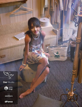 如何在Daz Studio中保存、合并和重置姿势_DAZ3D下载站